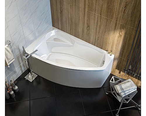 Акриловая ванна Bas Камея PRO 160x95 L В А0119 без гидромассажа