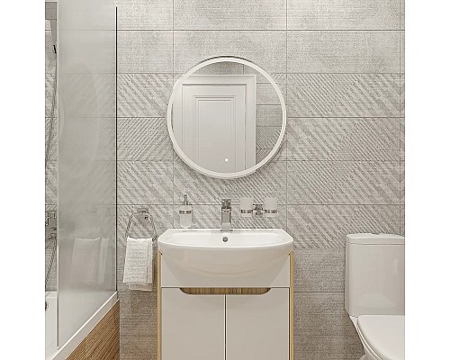 Зеркало DIWO Ростов 65 ЗЛП114 с подсветкой с сенсорным выключателем