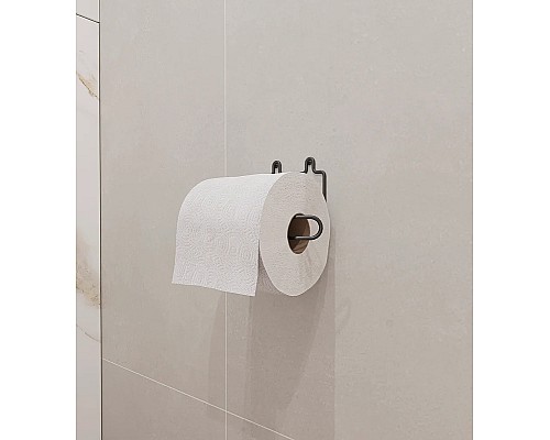 Держатель туалетной бумаги DIWO Смоленск П14788 Черный муар