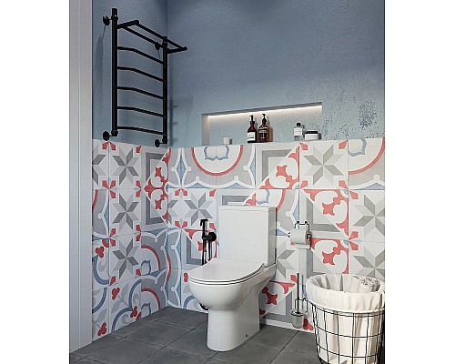 Держатель туалетной бумаги DIWO Смоленск П14788 Черный муар