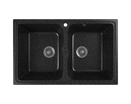 Кухонная мойка Domaci Бьелла DMC-15 DMC-15-308 Черная Кухонная мойка Domaci Бьелла DMC-15 DMC-15-308 Черная