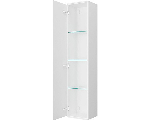 Шкаф пенал STWORKI Ноттвиль 33 ppJUL.150-216 подвесной Белый матовый