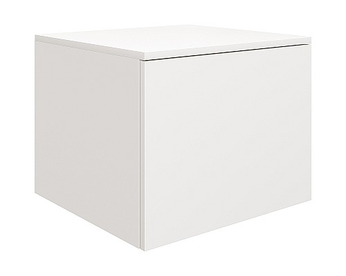 Комплект мебели для ванной STWORKI Ольборг 80 482724 подвесная Белая матовая Дуб французский