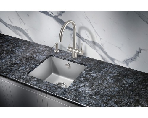 Кухонная мойка Milacio Leon 45 Cuarzo MC.77093 Серый металлик