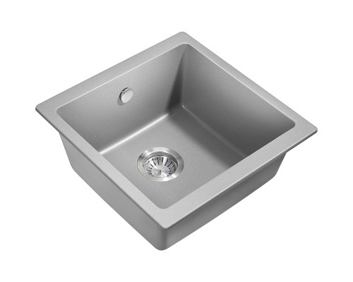 Кухонная мойка Milacio Leon 45 Cuarzo MC.77093 Серый металлик