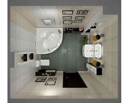 Акриловая ванна Marka One Afrodita 150х150 01аф1515 без гидромассажа