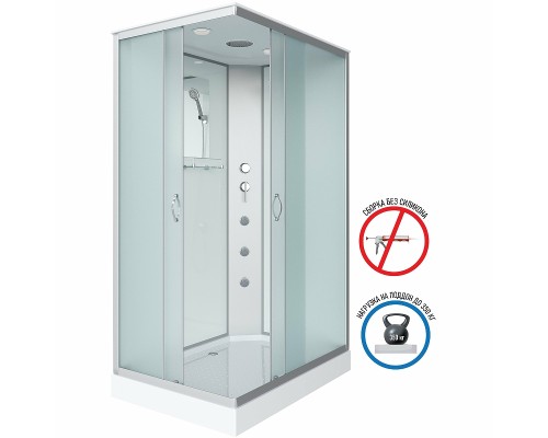 Душевая кабина Niagara Classic 120х80 NG-43285-14QG с гидромассажем