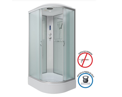 Душевая кабина Niagara Classic 130х90 L NG-33394-14LP без гидромассажа