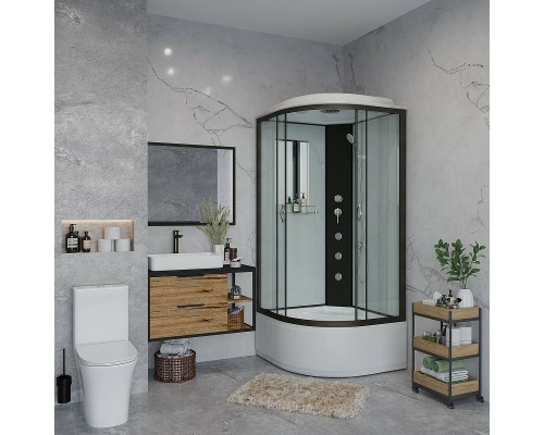 Душевая кабина Niagara Classic 100х100 NG-6709-14G с гидромассажем