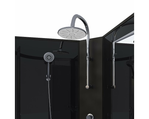 Душевая кабина Niagara Classic 120х80 R NG-3512-14RBKTG с гидромассажем