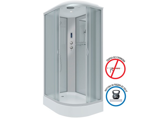 Душевая кабина Niagara Classic 120x80 L NG-3312-14LP без гидромассажа