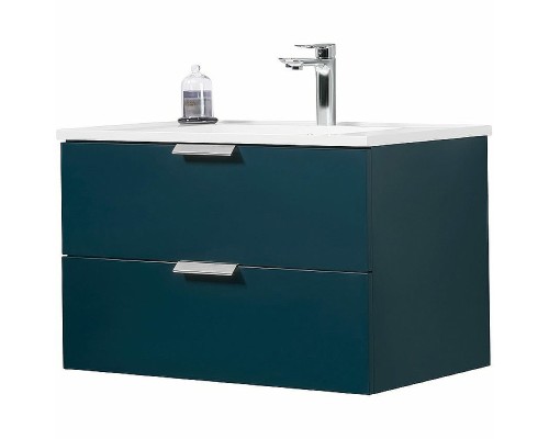 Тумба с раковиной Orans BC-0901 80 подвесная Ocean blue matt