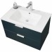 Тумба с раковиной Orans BC-0901 80 подвесная Ocean blue matt