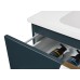 Тумба с раковиной Orans BC-0901 80 подвесная Ocean blue matt