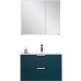 Тумба с раковиной Orans BC-0901 80 подвесная Ocean blue matt