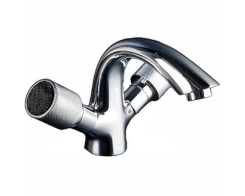 Смеситель для раковины Boheme Royal Cristal 271-Royal/CRSTblack Хром