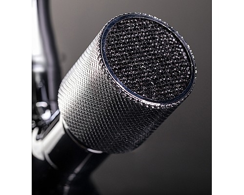 Смеситель для раковины Boheme Royal Cristal 271-Royal/CRSTblack Хром