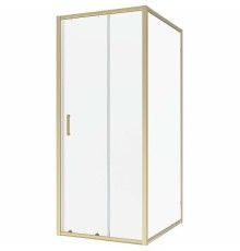 Душевой уголок Niagara Nova 100х110 NG-42-10AG-A110G профиль Холодное золото стекло прозрачное