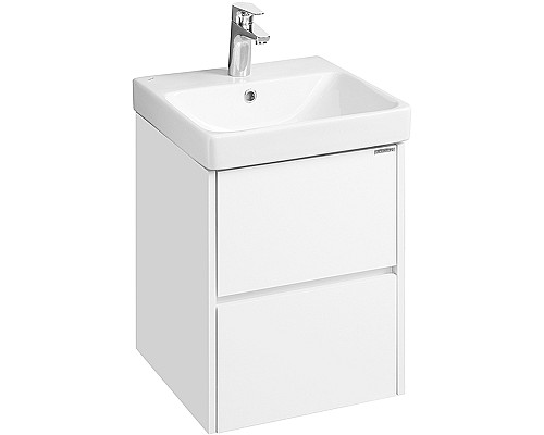 Тумба с раковиной Aquaton Сканди 45 1A2516K0SD010 подвесная Белая Тумба с раковиной Aquaton Сканди 45 1A2516K0SD010 подвесная Белая
