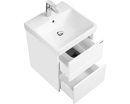 Тумба с раковиной Aquaton Сканди 45 1A2516K0SD010 подвесная Белая Тумба с раковиной Aquaton Сканди 45 1A2516K0SD010 подвесная Белая