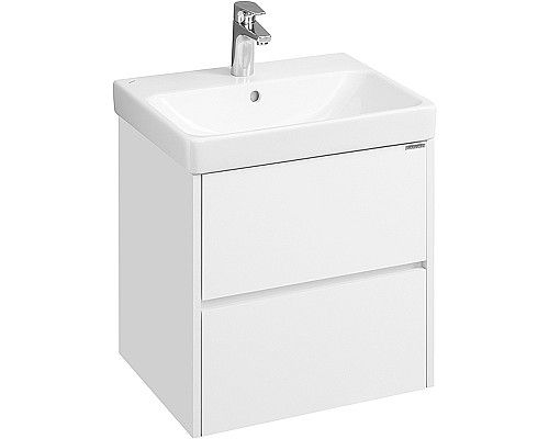 Тумба с раковиной Aquaton Сканди 55 1A2517K0SD010 подвесная Белая Тумба с раковиной Aquaton Сканди 55 1A2517K0SD010 подвесная Белая