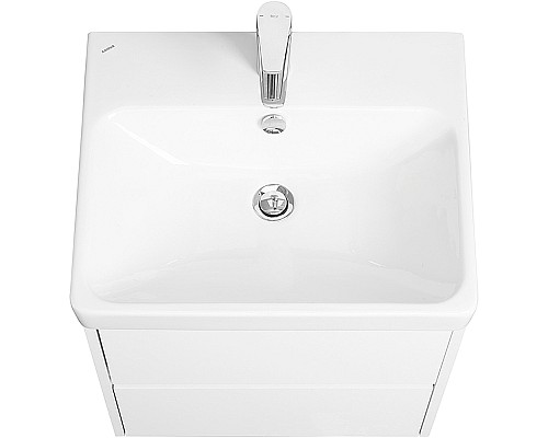 Тумба с раковиной Aquaton Сканди 55 1A2517K0SD010 подвесная Белая Тумба с раковиной Aquaton Сканди 55 1A2517K0SD010 подвесная Белая