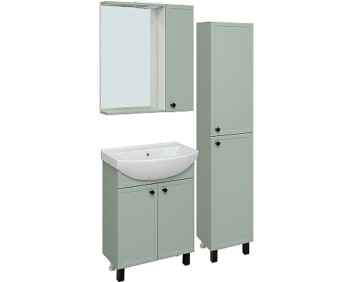 Шкаф пенал Runo Римини 35 R 00-00001271 Мята