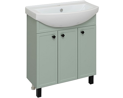 Тумба под раковину Runo Римини 75 00-00001275 Мята