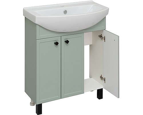 Тумба под раковину Runo Римини 75 00-00001275 Мята