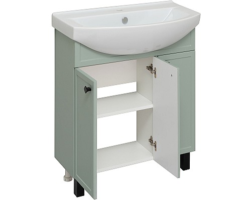 Тумба под раковину Runo Римини 75 00-00001275 Мята