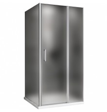 Душевой уголок Abber Sonnenstrand 110х80 профиль Хром стекло матовое