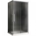 Душевой уголок Abber Schwarzer Diamant 120x90 профиль Хром стекло матовое