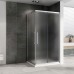 Душевой уголок Abber Schwarzer Diamant 120x90 профиль Хром стекло матовое