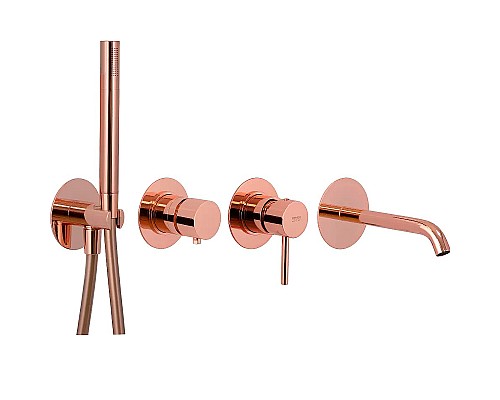 Смеситель для ванны Remer X-Style X96S03ROXXRL Медь