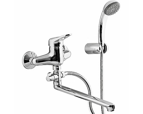 Смеситель для ванны Remer Kiss K4930330DEVVT универсальный Хром