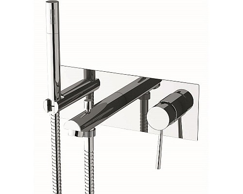 Смеситель для ванны Remer Minimal N04 Хром