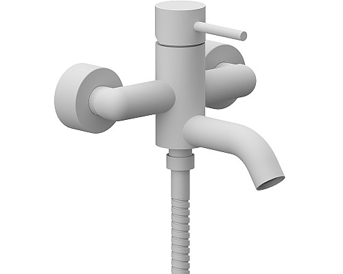 Смеситель для ванны Remer X-Style X05BO Белый матовый