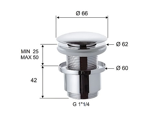 Смеситель для раковины Remer Dream D10L Хром