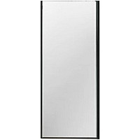 Душевая стенка Vincea Lugano 100 VSG-1L100CLB профиль Черный стекло прозрачное