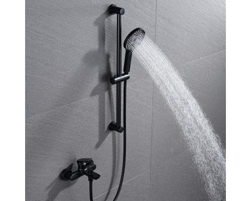 Смеситель для ванны Black&White Universe UK8303B 8303BUK Черный матовый