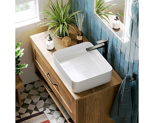 Тумба под раковину Aqwella Craft 100 CRF0110DB подвесная Дуб балтийский