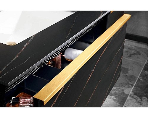 Тумба с раковиной Orans BC-V8106-1200 120 8106000 подвесная Black