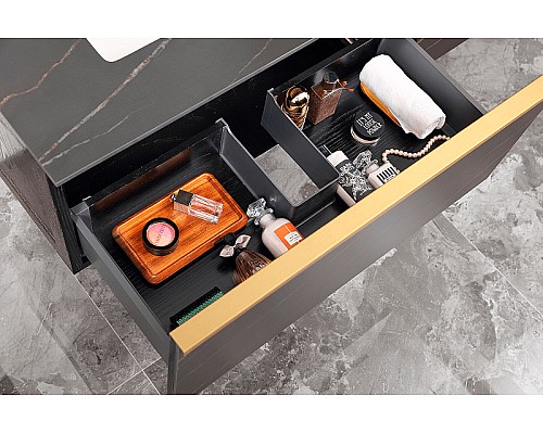 Тумба с раковиной Orans BC-V8106-1200 120 8106000 подвесная Black