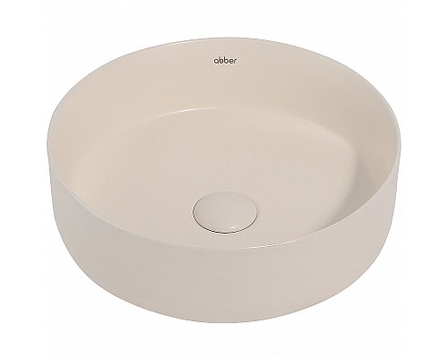 Раковина-чаша Abber Bequem 36 AC2108MBE Светло-бежевая матовая