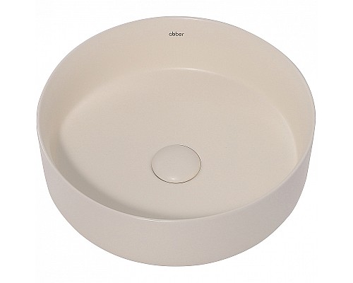 Раковина-чаша Abber Bequem 36 AC2108MBE Светло-бежевая матовая