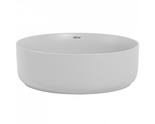 Раковина-чаша Abber Bequem 36 AC2108MLG Светло-серая матовая