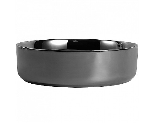 Раковина-чаша Abber Bequem 40 AC2109GS Серебро
