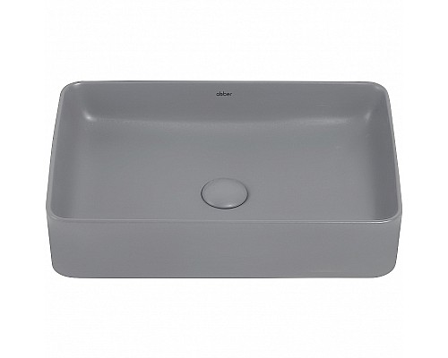 Раковина-чаша Abber Rechteck 51 AC2207MG Серая матовая