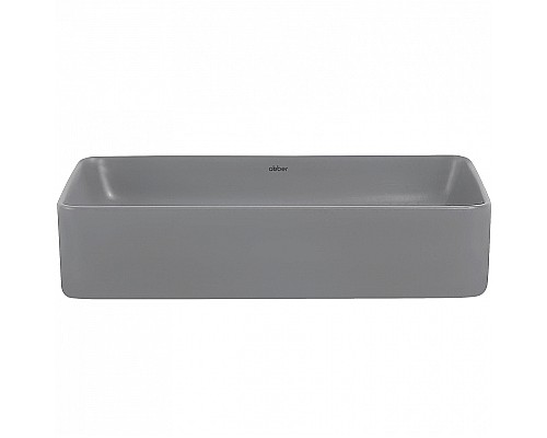 Раковина-чаша Abber Rechteck 51 AC2207MG Серая матовая