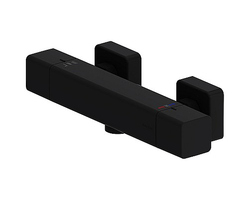 Смеситель для душа Damixa Gala 536000300 с термостатом Черный матовый